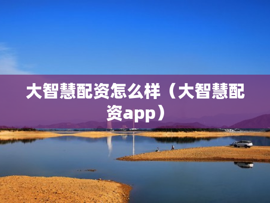 大智慧配资怎么样（大智慧配资app）