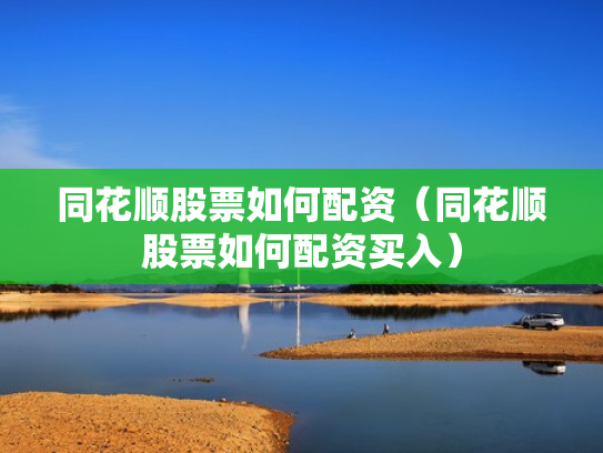 同花顺股票如何配资（同花顺股票如何配资买入）