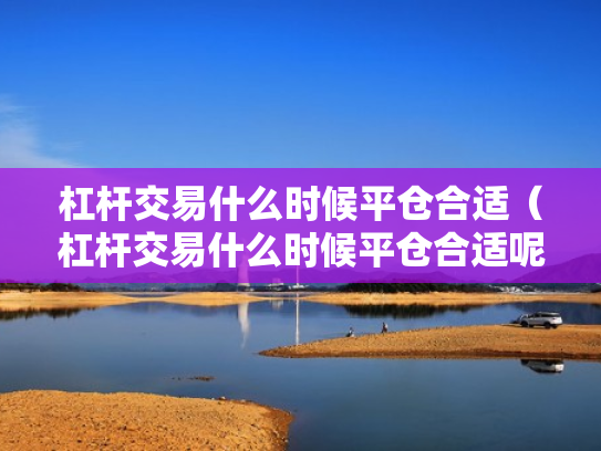 杠杆交易什么时候平仓合适（杠杆交易什么时候平仓合适呢）
