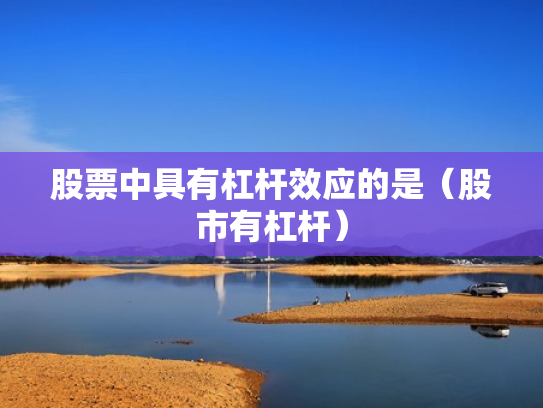 股票中具有杠杆效应的是（股市有杠杆）