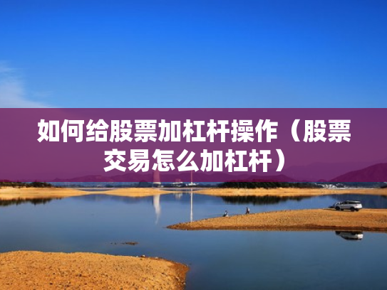 如何给股票加杠杆操作（股票交易怎么加杠杆）