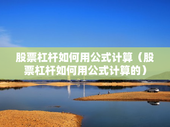 股票杠杆如何用公式计算（股票杠杆如何用公式计算的）