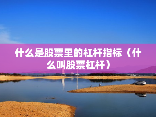 什么是股票里的杠杆指标（什么叫股票杠杆）