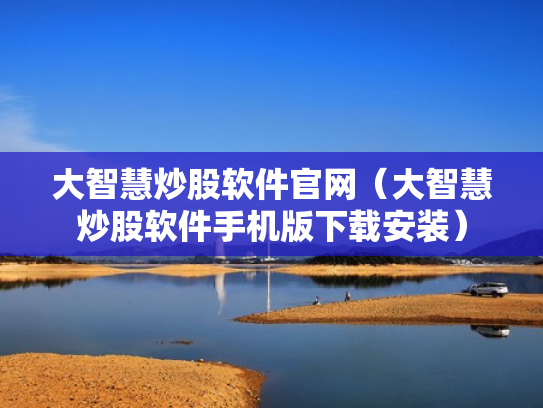 大智慧炒股软件官网（大智慧炒股软件手机版下载安装）