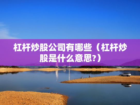 杠杆炒股公司有哪些（杠杆炒股是什么意思?）