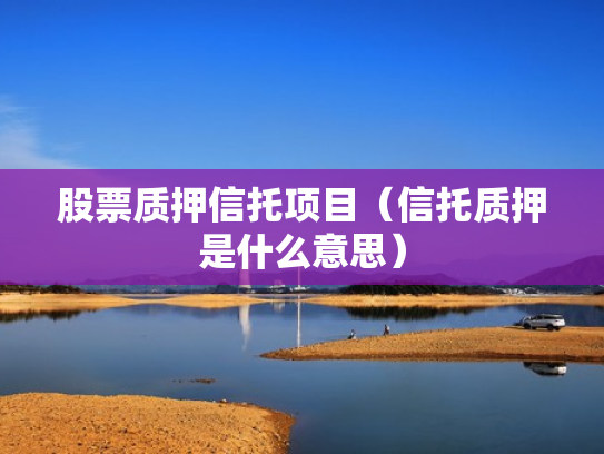 股票质押信托项目（信托质押是什么意思）