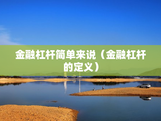 金融杠杆简单来说（金融杠杆的定义）