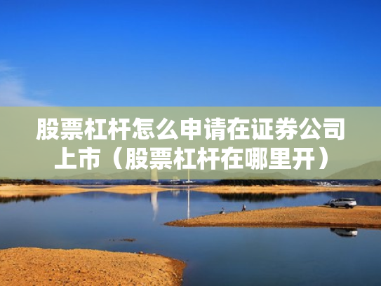 股票杠杆怎么申请在证券公司上市（股票杠杆在哪里开）