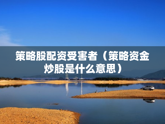 策略股配资受害者（策略资金炒股是什么意思）