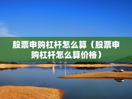 股票申购杠杆怎么算（股票申购杠杆怎么算价格）