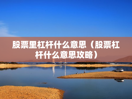 股票里杠杆什么意思（股票杠杆什么意思攻略）